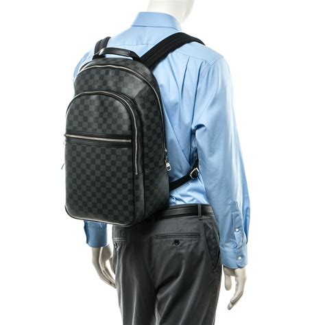 LOUIS VUITTON Damier Graphite Michael Backpack 